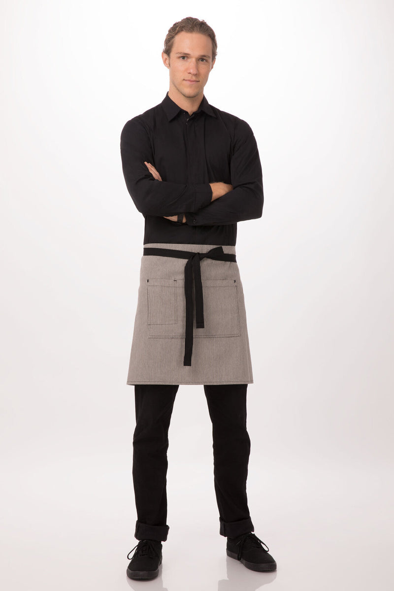 Chef Works - Portland Half Bistro Apron - AHWPT002