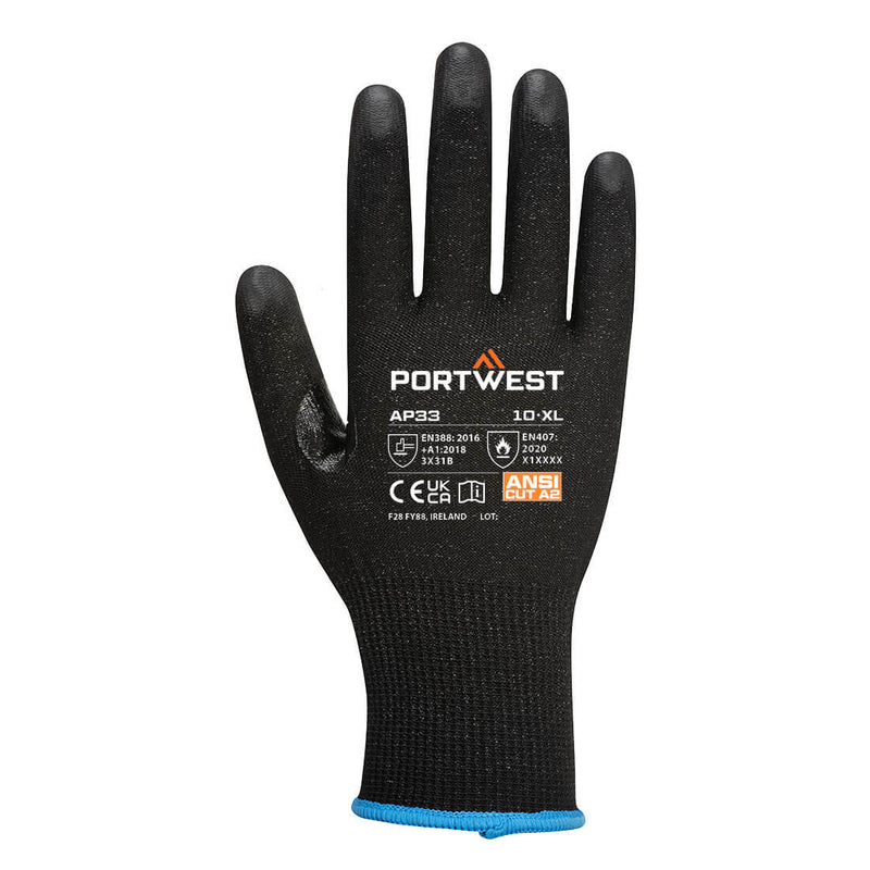 Portwest - AP33 - LR15 PU Touchscreen Glove PK12