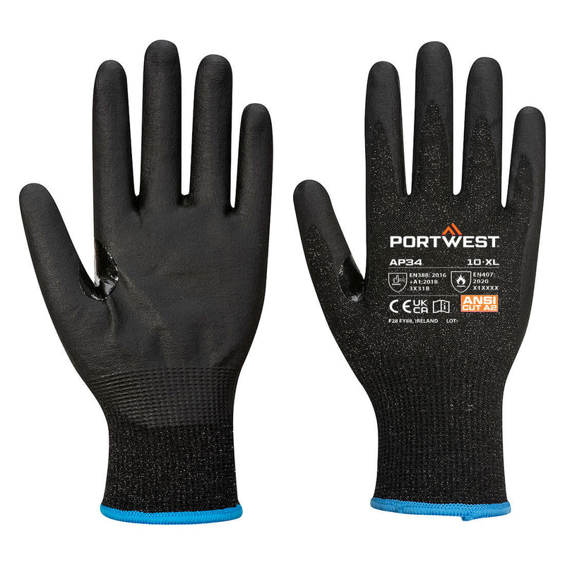 Portwest - AP34 - LR15 Nitrile Foam Touchscreen Glove PK12