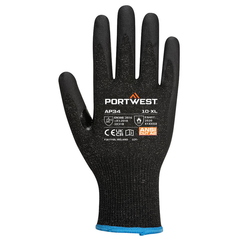 Portwest - AP34 - LR15 Nitrile Foam Touchscreen Glove PK12