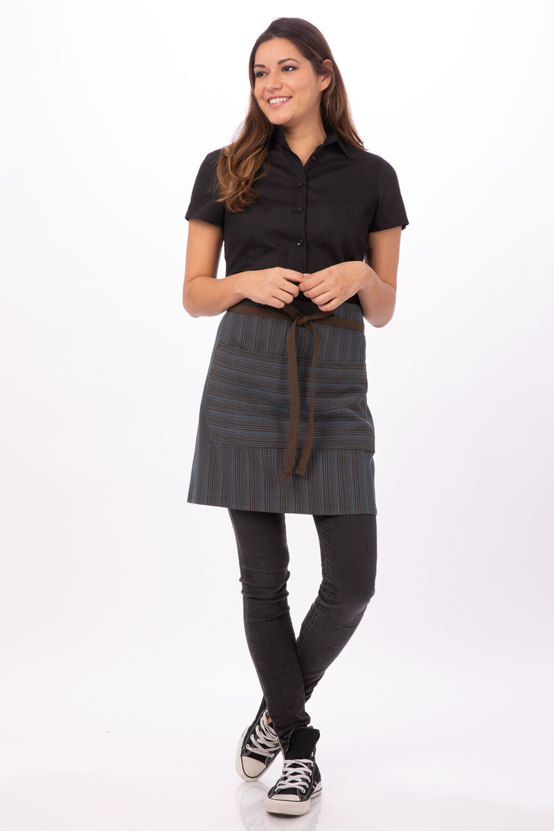 Chef Works - Brooklyn Half Bistro Apron - AW036