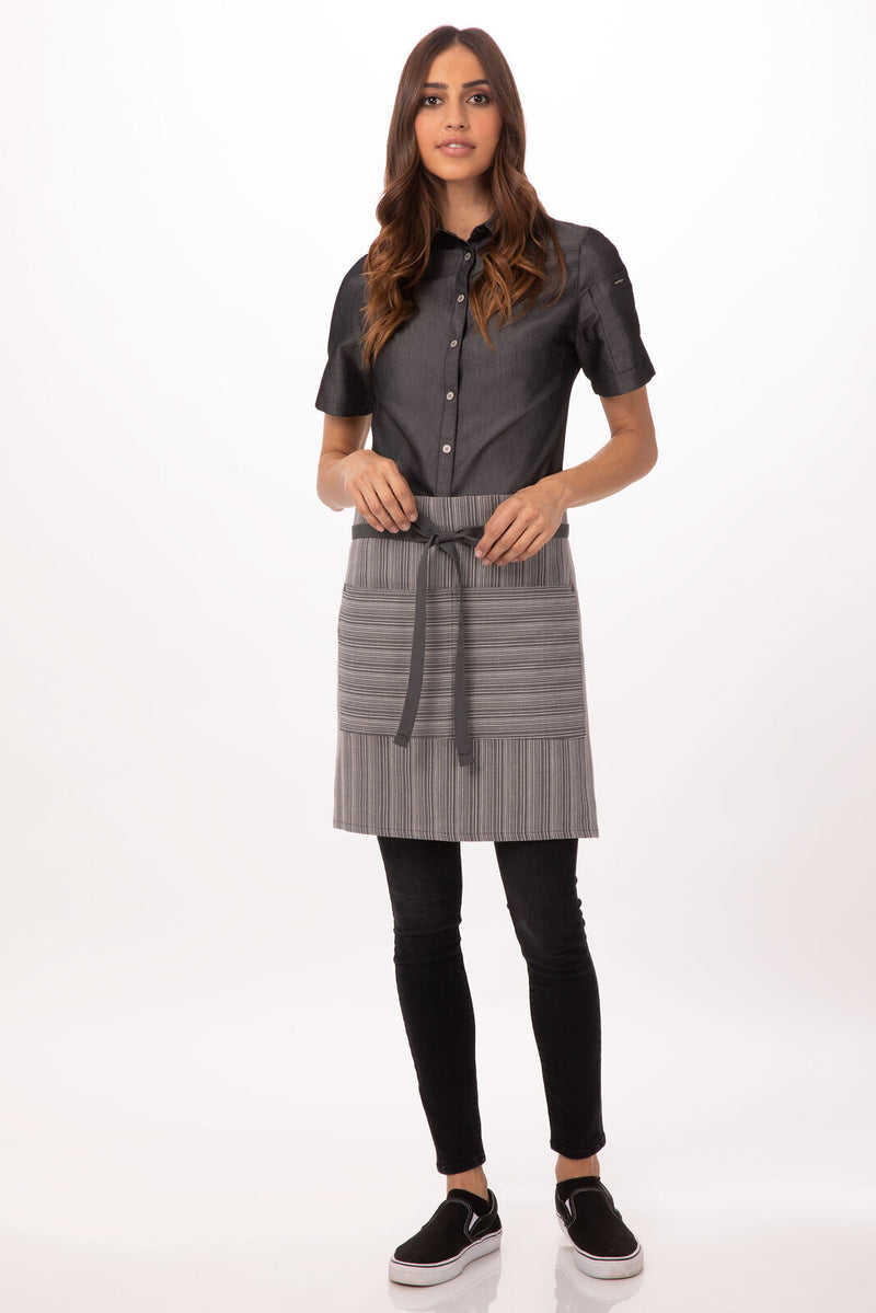 Chef Works - Brooklyn Half Bistro Apron - AW036