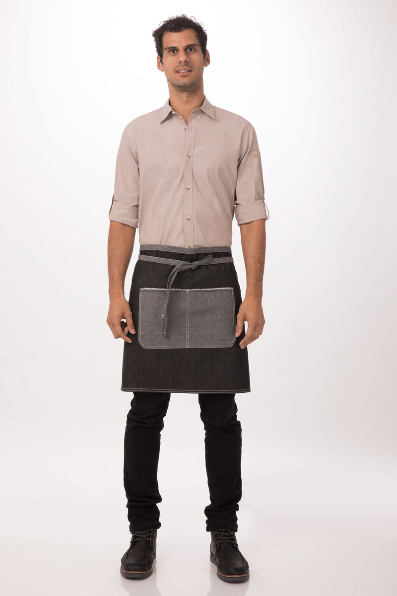 Chef Works - Bronx Half Bistro Apron - AW044