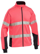 Bisley - Men's Taped Hi Vis Zip Front Fleece - BK6611T