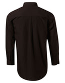 Winning Spirit-Men's Poplin Long Sleeve Business Shirt-BS01L