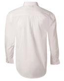 Winning Spirit-Men's Poplin Long Sleeve Business Shirt-BS01L