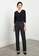 Biz Collection Ladies Classic Flat Front Pant -BS29320