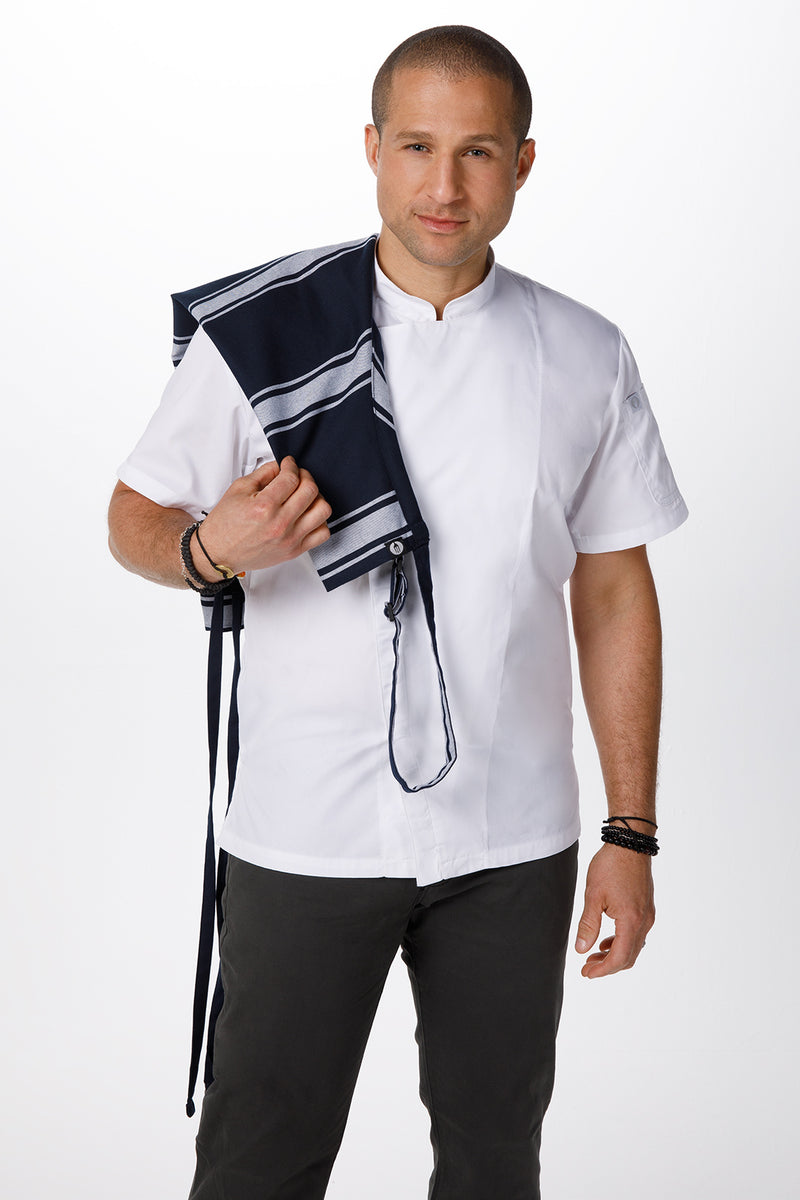 Chef Works - Butcher Stripe Bib Apron - BS