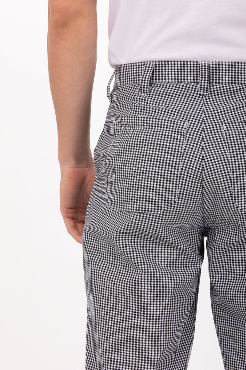 Chef Works - Basic Chef Pants - Small Check - BWCP