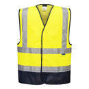 Portwest - C479 - Hi-Vis Class D/N Contrast Vest