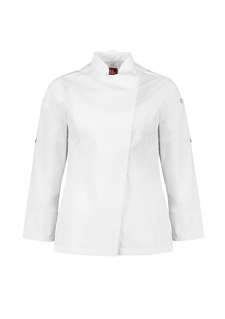 Biz Collection - Womens Alfresco Long Sleeve Chef Jacket -CH330LL