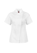 Biz Collection - Womens Alfresco Short Sleeve Chef Jacket - CH330LS