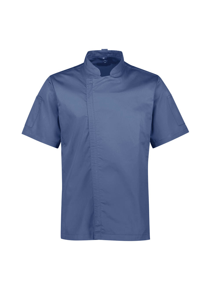 Biz Collection - Mens Alfresco Short Sleeve Chef Jacket - CH330MS