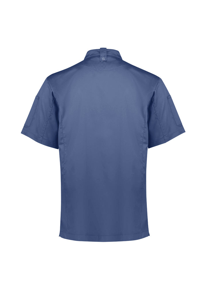 Biz Collection - Mens Alfresco Short Sleeve Chef Jacket - CH330MS