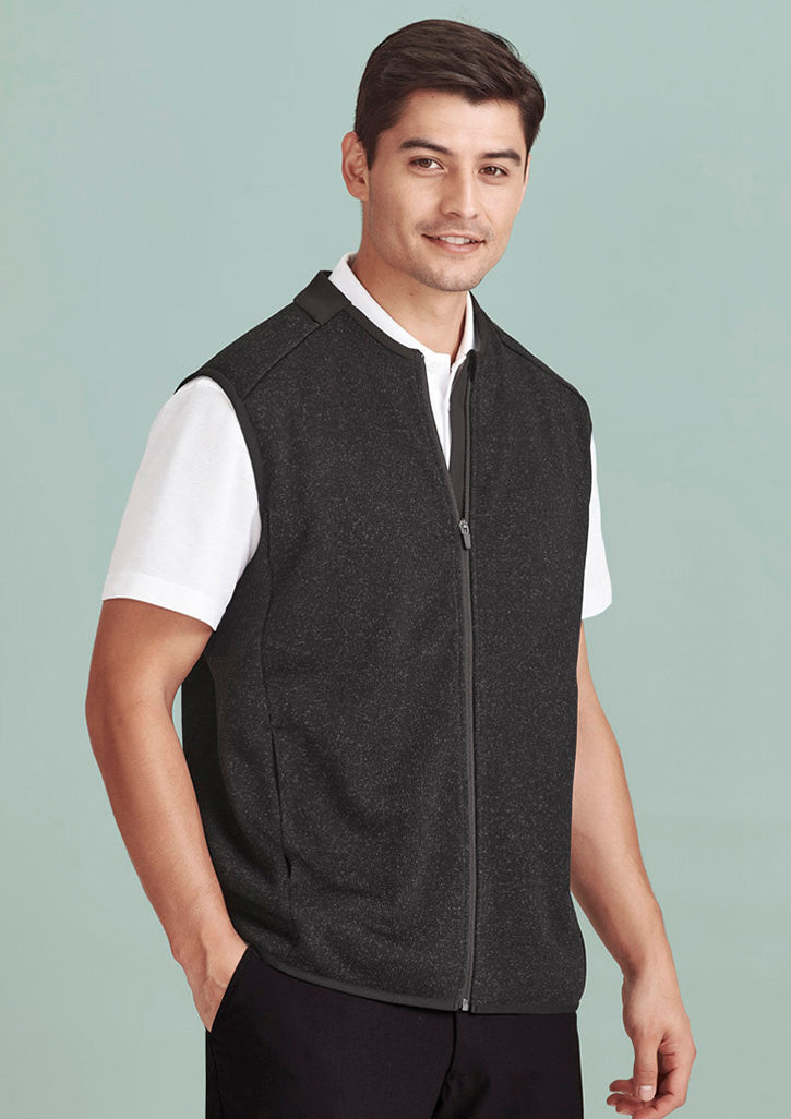 Biz Care - NOVA Mens Knit Vest - CO343MV