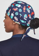 Biz Care - Unisex Printed Scrub Cap - CSC245U