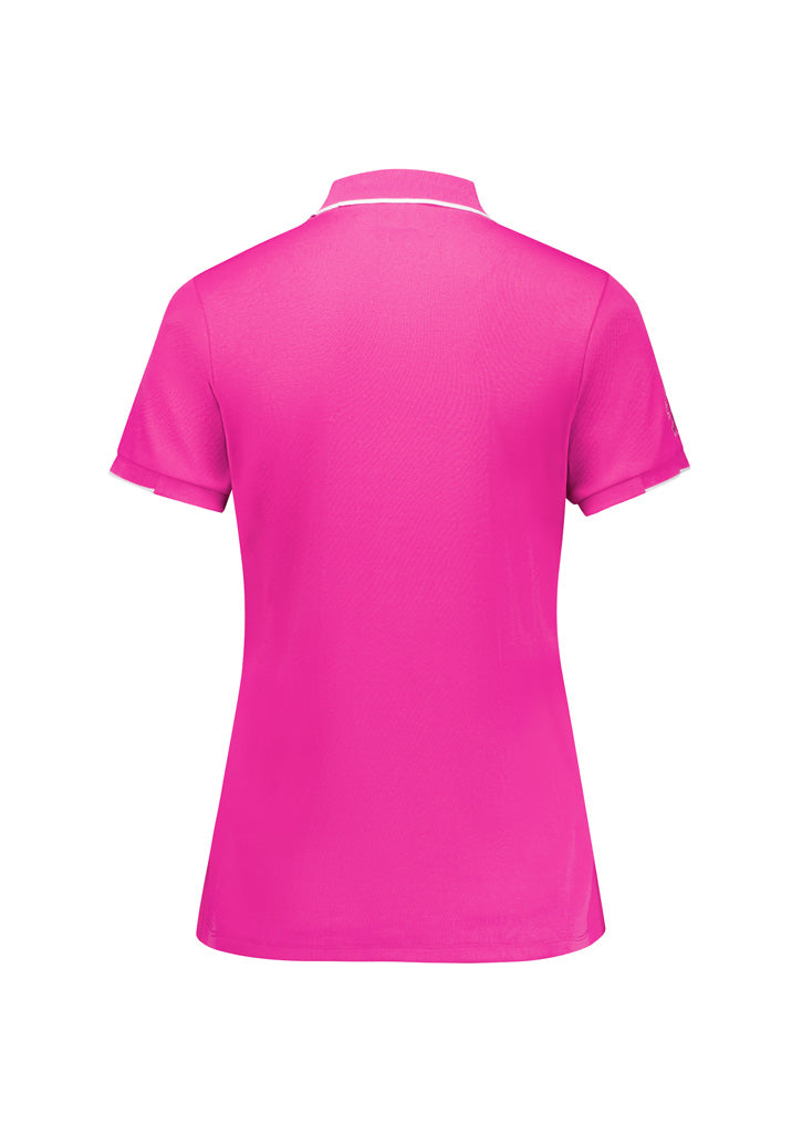 Biz Care - Womens Pink Short Sleeve Polo - CST313LS