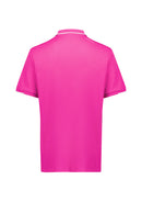 Biz Care - Mens Pink Short Sleeve Polo - CST313MS