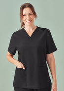 Biz Care - Womens Pulse V-Neck Scrub Top - CU543LS