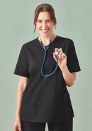 Biz Care - Womens Pulse V-Neck Scrub Top - CU543LS
