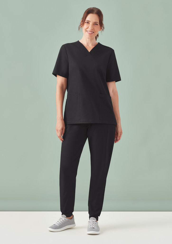 Biz Care - Womens Pulse V-Neck Scrub Top - CU543LS