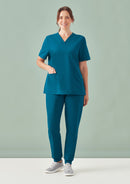 Biz Care - Womens Pulse V-Neck Scrub Top - CU543LS