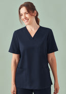 Biz Care - Womens Pulse V-Neck Scrub Top - CU543LS