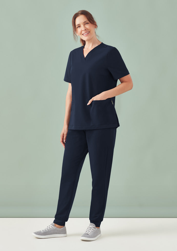 Biz Care - Womens Pulse V-Neck Scrub Top - CU543LS
