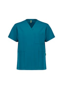 Biz Care - Unisex Pulse V-Neck Scrub Top - CU544US