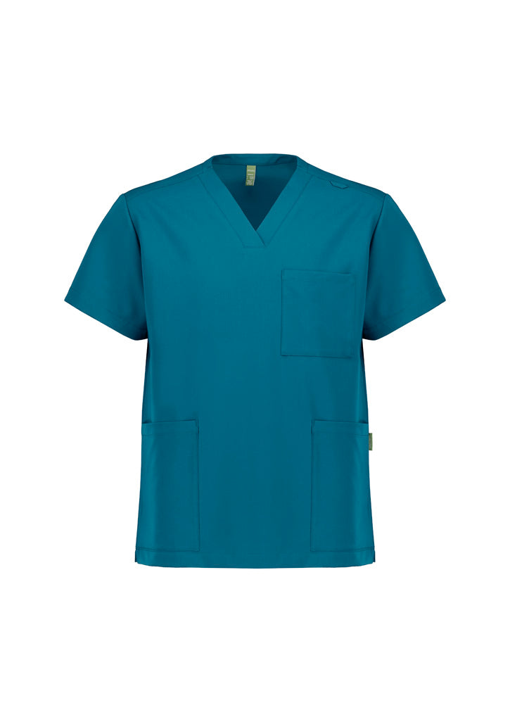 Biz Care - Unisex Pulse V-Neck Scrub Top - CU544US