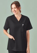 Biz Care - Unisex Pulse V-Neck Scrub Top - CU544US