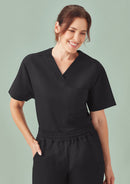 Biz Care - Unisex Pulse V-Neck Scrub Top - CU544US