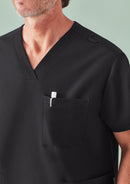 Biz Care - Unisex Pulse V-Neck Scrub Top - CU544US