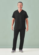 Biz Care - Unisex Pulse V-Neck Scrub Top - CU544US