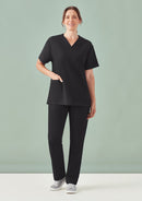 Biz Care - Unisex Pulse V-Neck Scrub Top - CU544US