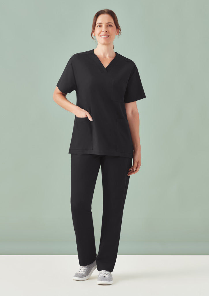 Biz Care - Unisex Pulse V-Neck Scrub Top - CU544US