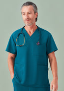 Biz Care - Unisex Pulse V-Neck Scrub Top - CU544US