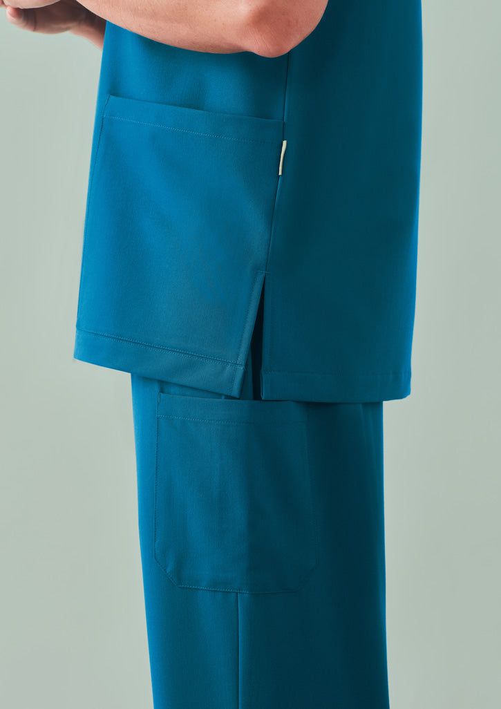 Biz Care - Unisex Pulse V-Neck Scrub Top - CU544US