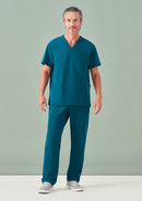 Biz Care - Unisex Pulse V-Neck Scrub Top - CU544US