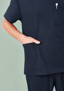 Biz Care - Unisex Pulse V-Neck Scrub Top - CU544US