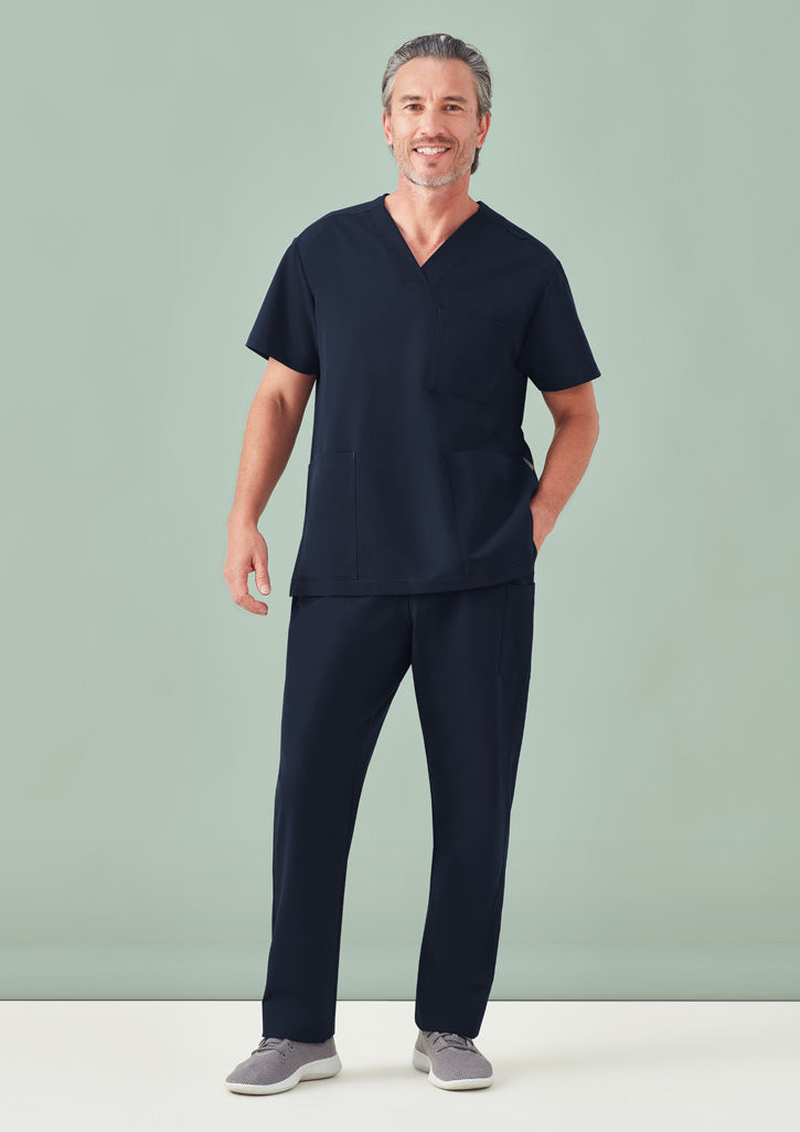 Biz Care - Unisex Pulse V-Neck Scrub Top - CU544US