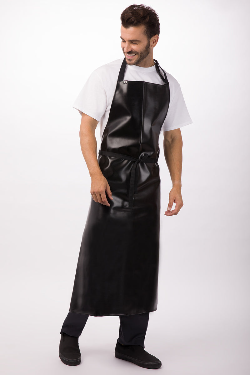 Chef Works - Long PVC Bib Apron - CWPVL