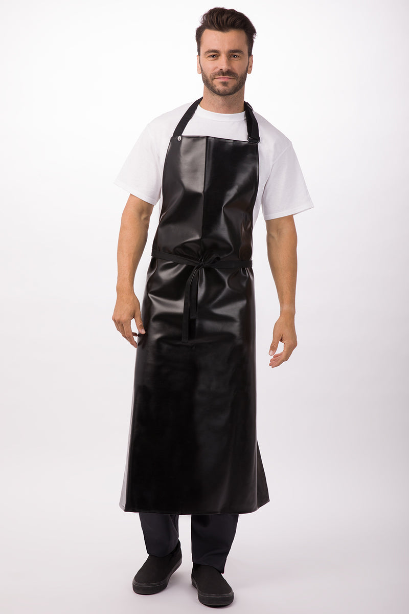 Chef Works - Long PVC Bib Apron - CWPVL