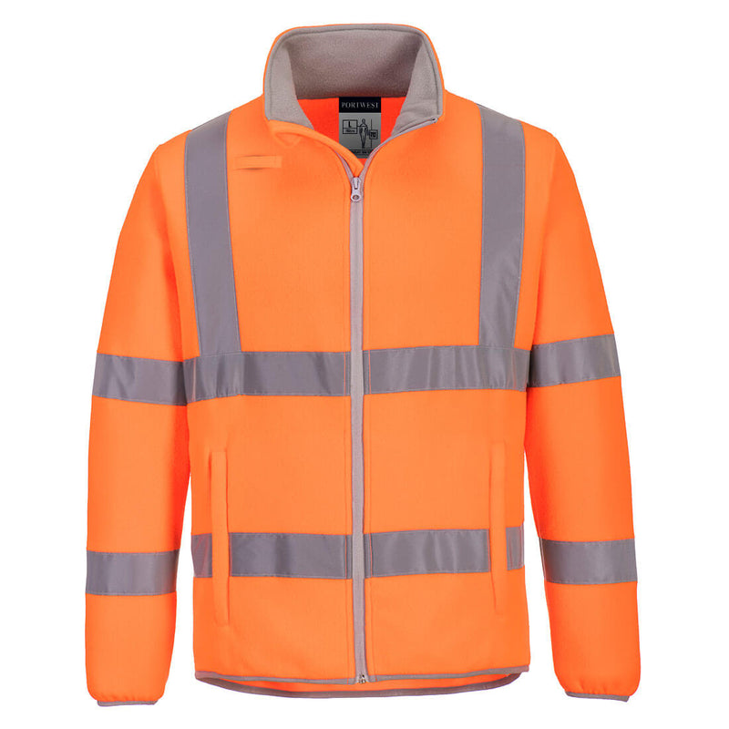 Portwest - EC70 - Eco Hi-Vis Polar Fleece Jacket Yellow