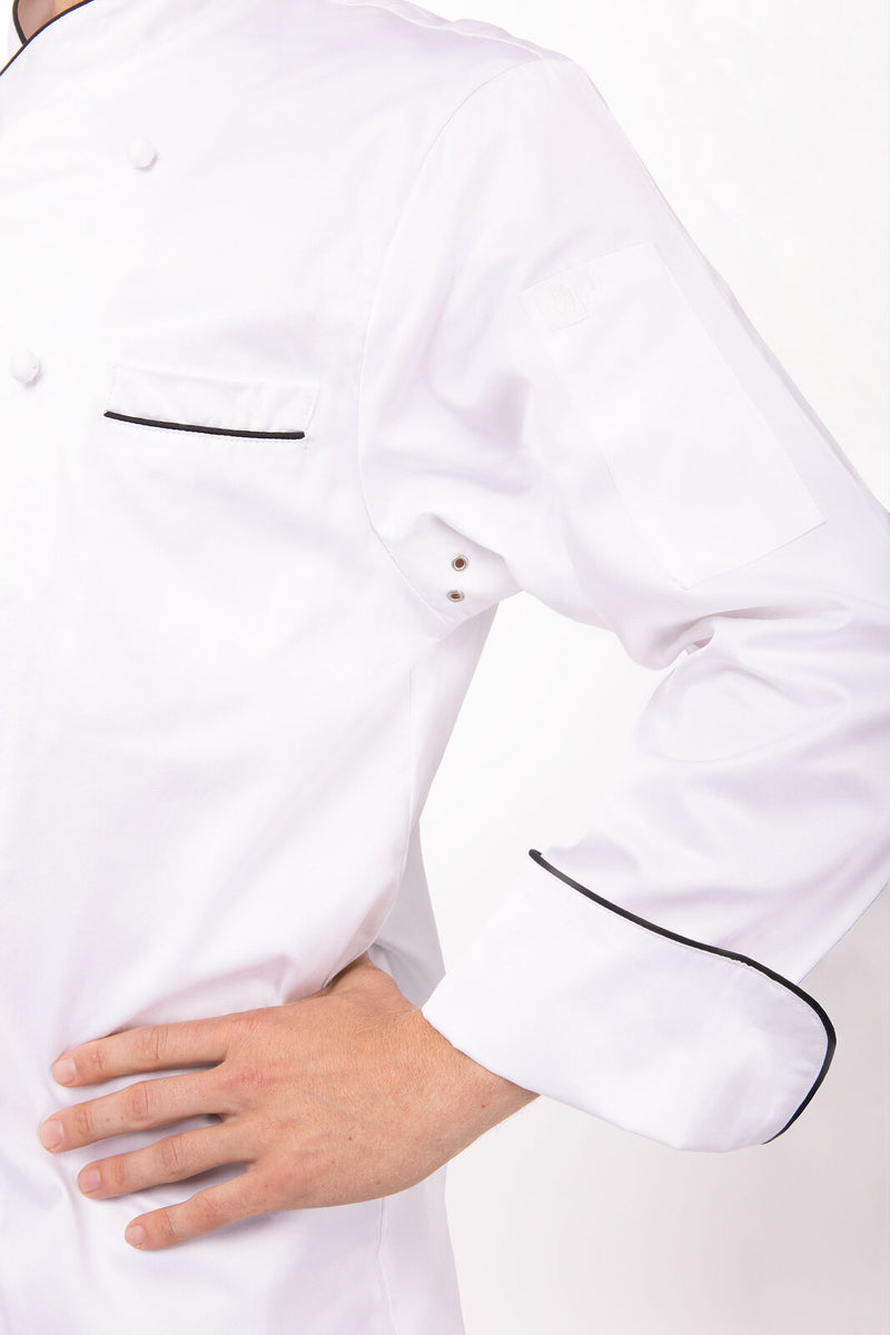 Chef Works - Monte Carlo Premium Cotton Chef Jacket - ECCB