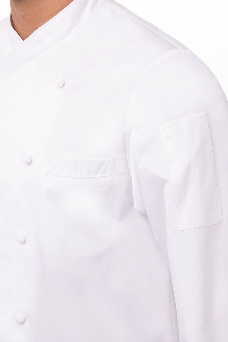 Chef Works - Milan Premium Cotton Chef Jacket - ECCW