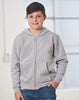 Winning Spirit- Kids' Double Bay Full Zip Fleecy Hoodie (FL03K)