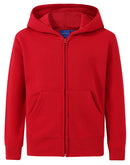 Winning Spirit- Kids' Double Bay Full Zip Fleecy Hoodie (FL03K)