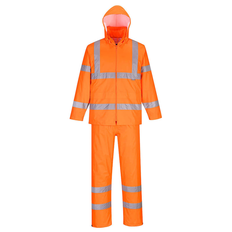 Portwest - H448 - Hi-Vis Packaway Rainsuit