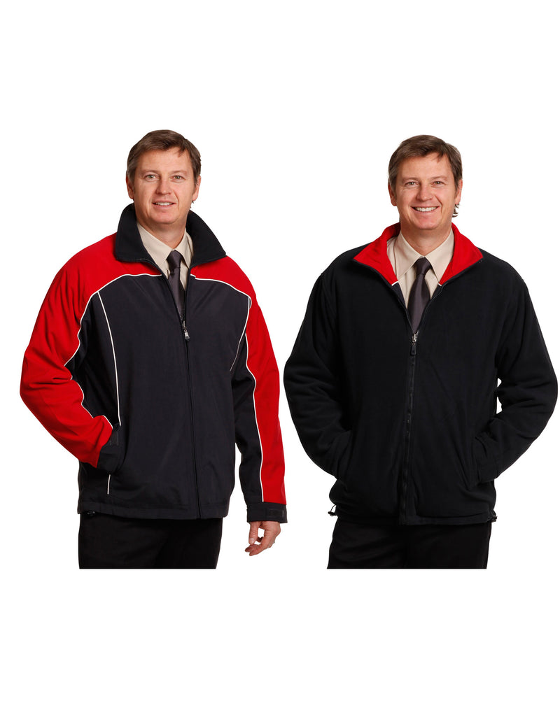 Winning Spirit-Cascade Tri-Colour Contrast Reversible Jacket-JK22